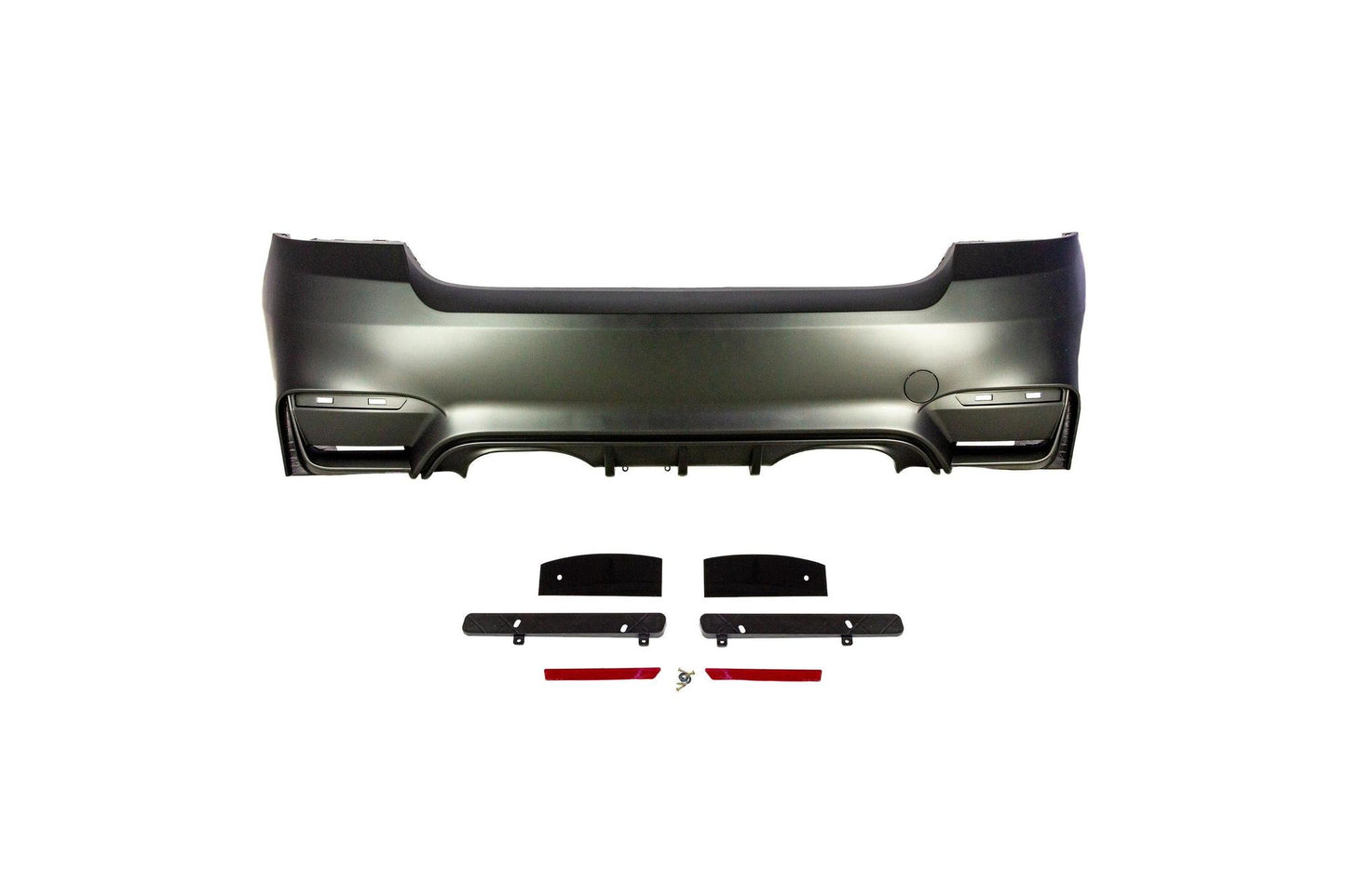 M4 Designed F32 Rear Bumper-Exterior-Silicon Valley Bimmer