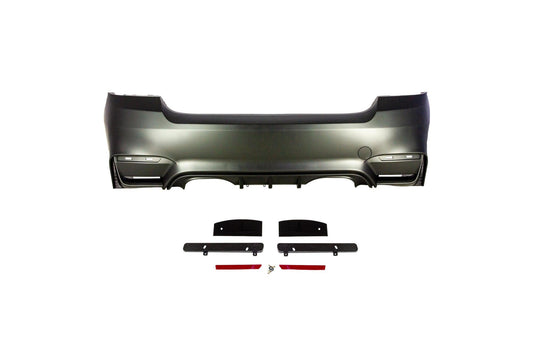 M4 Designed F32 Rear Bumper-Exterior-Silicon Valley Bimmer