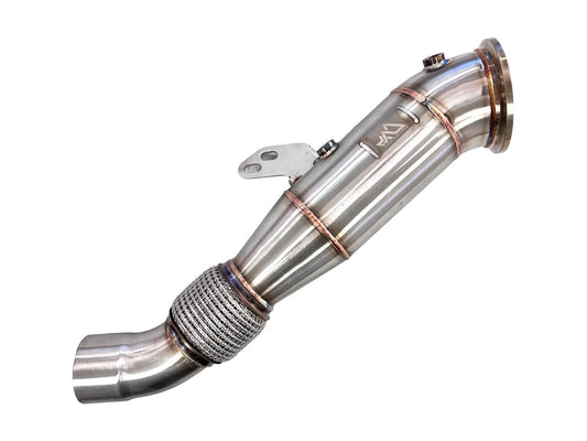 MAD B58 4.5" Catted Downpipe W/ Bracket BMW F, G Chassis & Supra-Exhaust-Silicon Valley Bimmer