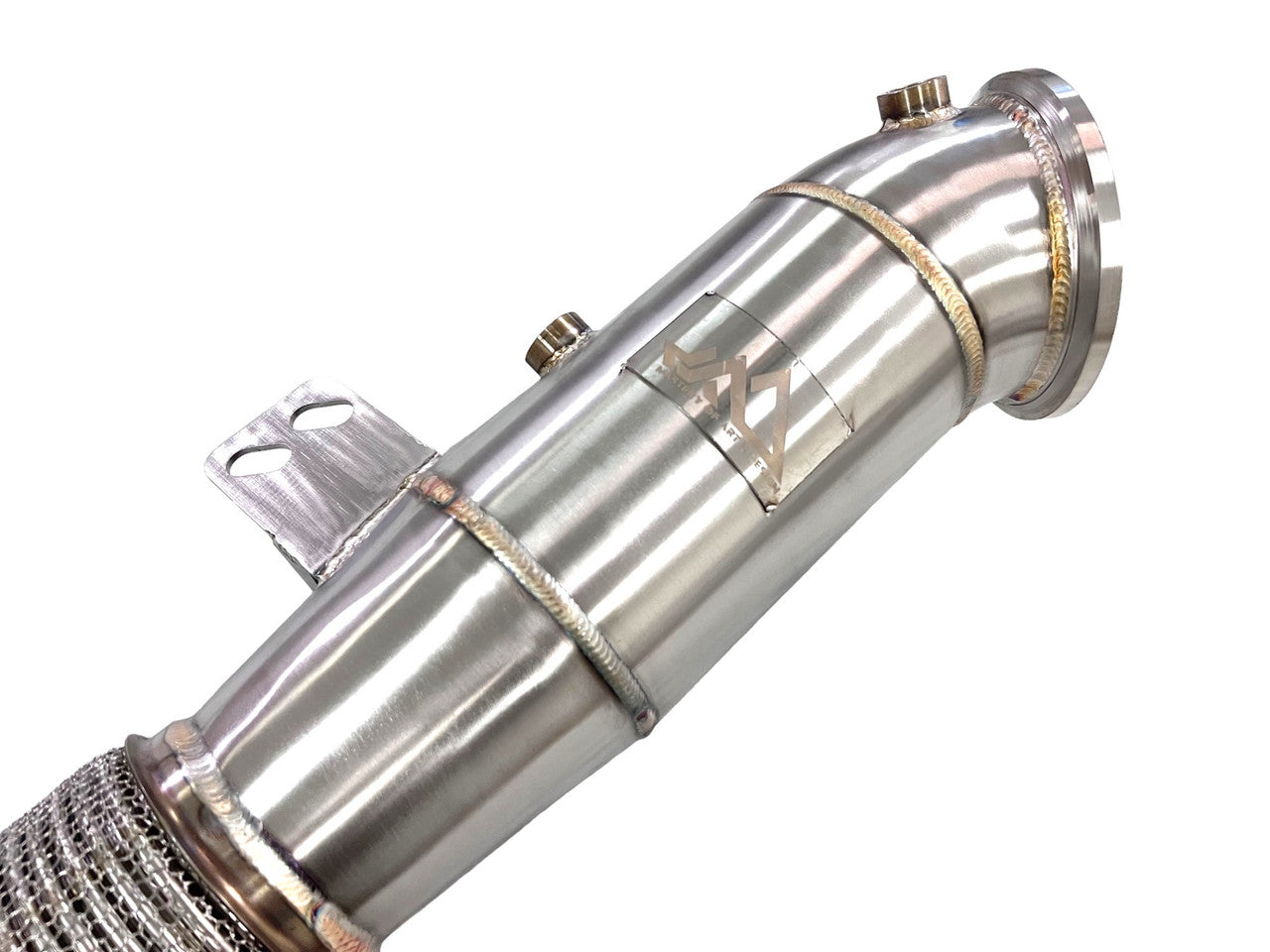 MAD B58 V2 4.5" Downpipe W/ Bracket BMW F, G Chassis & Supra-Exhaust-Silicon Valley Bimmer