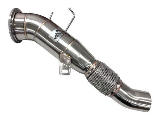 MAD BMW B58 2025+ Gen 3 M340 M440 4.5" Downpipe Catless-Exhaust-Silicon Valley Bimmer