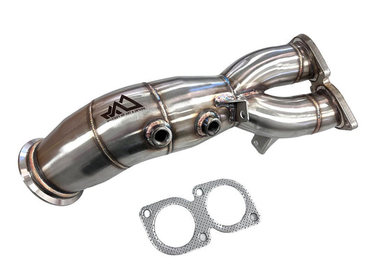 MAD BMW E Chassis N55 Downpipe 135 335-Exhaust-Silicon Valley Bimmer