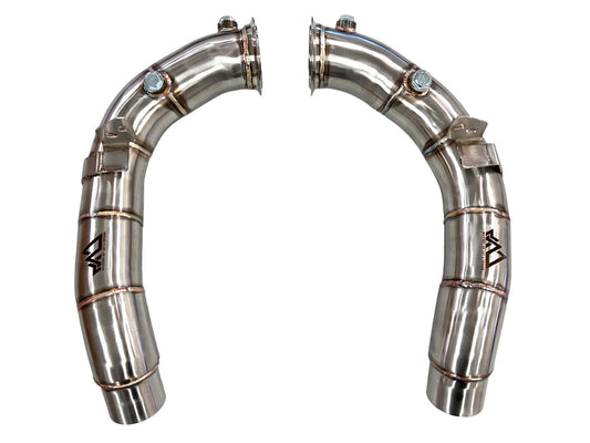 MAD BMW F10 M5 Downpipes-Exhaust-Silicon Valley Bimmer