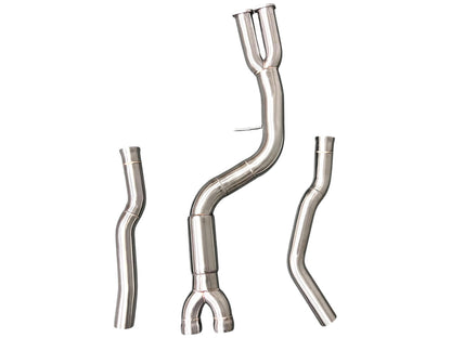 MAD BMW F87 M2C S55 Single Midpipe Resonated W/ Brace-Exhaust-Silicon Valley Bimmer