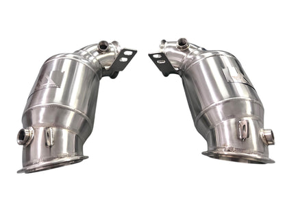 MAD BMW F9x M5 M8 Catted Downpipes W/ No CEL Guarantee-Exhaust-Silicon Valley Bimmer