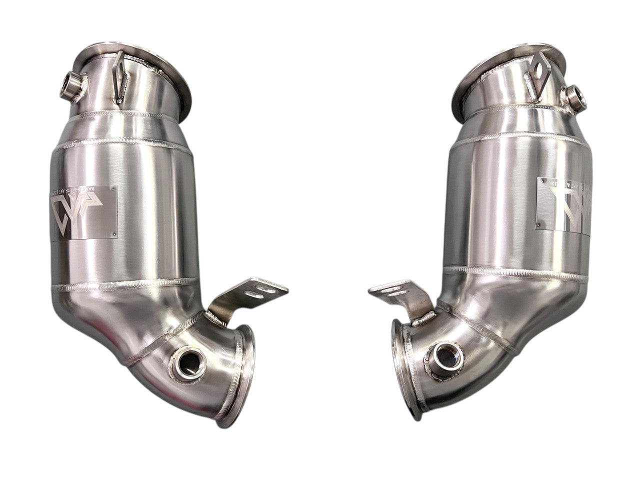 MAD BMW F9x M5 M8 Catted Downpipes W/ No CEL Guarantee-Exhaust-Silicon Valley Bimmer