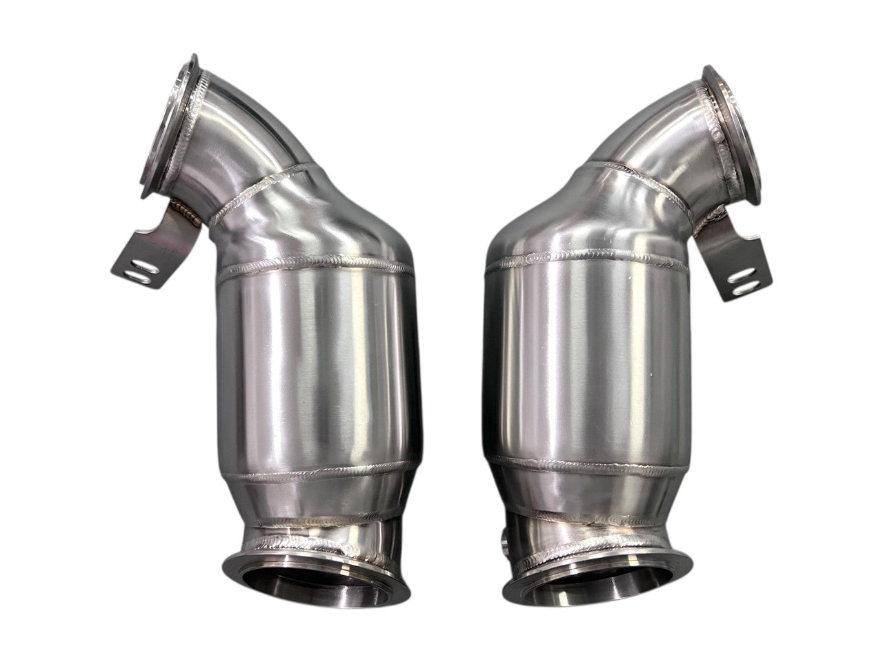 MAD BMW F9x M5 M8 Catted Downpipes W/ No CEL Guarantee-Exhaust-Silicon Valley Bimmer
