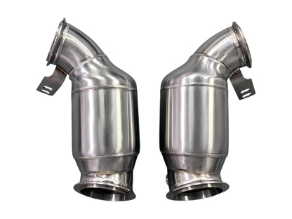 MAD BMW F9x M5 M8 Catted Downpipes W/ No CEL Guarantee-Exhaust-Silicon Valley Bimmer