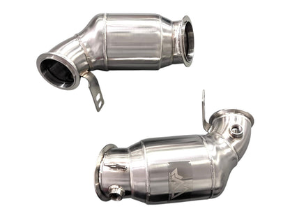 MAD BMW F9x M5 M8 Catted Downpipes W/ No CEL Guarantee-Exhaust-Silicon Valley Bimmer