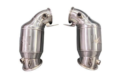 MAD BMW F9x M5 M8 Catted Downpipes W/ No CEL Guarantee-Exhaust-Silicon Valley Bimmer