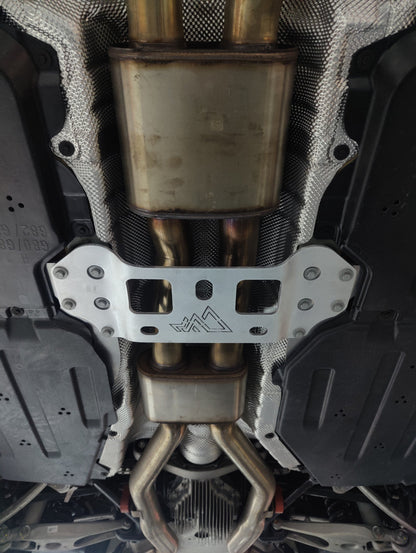 MAD BMW G8x M3 M4 S58 Resonated Single Midpipe (Brace Included)-Exhaust-Silicon Valley Bimmer