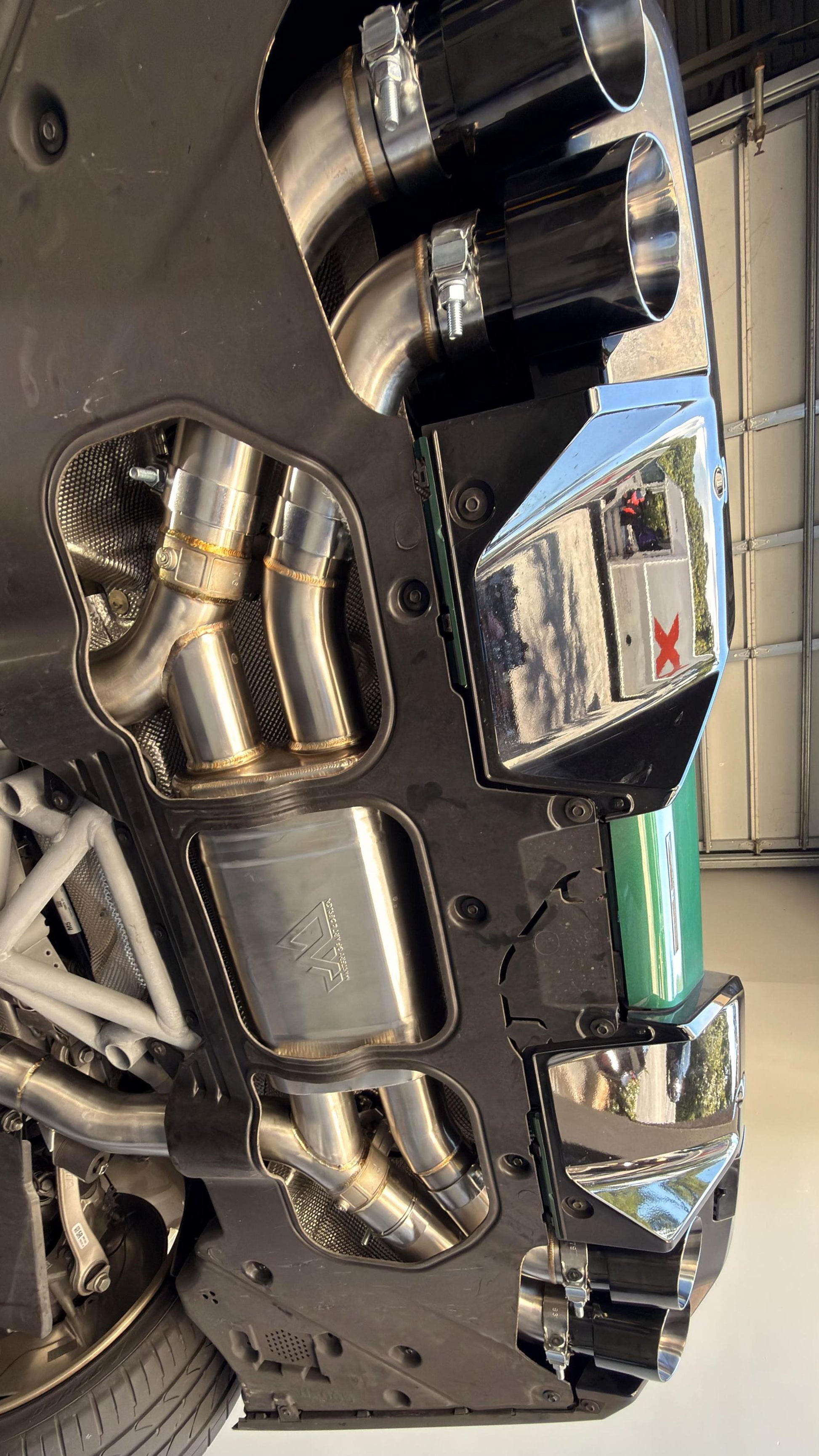 MAD BMW G90 M5 Axle-Back-Exhaust-Silicon Valley Bimmer