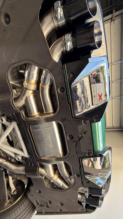 MAD BMW G90 M5 Axle-Back-Exhaust-Silicon Valley Bimmer