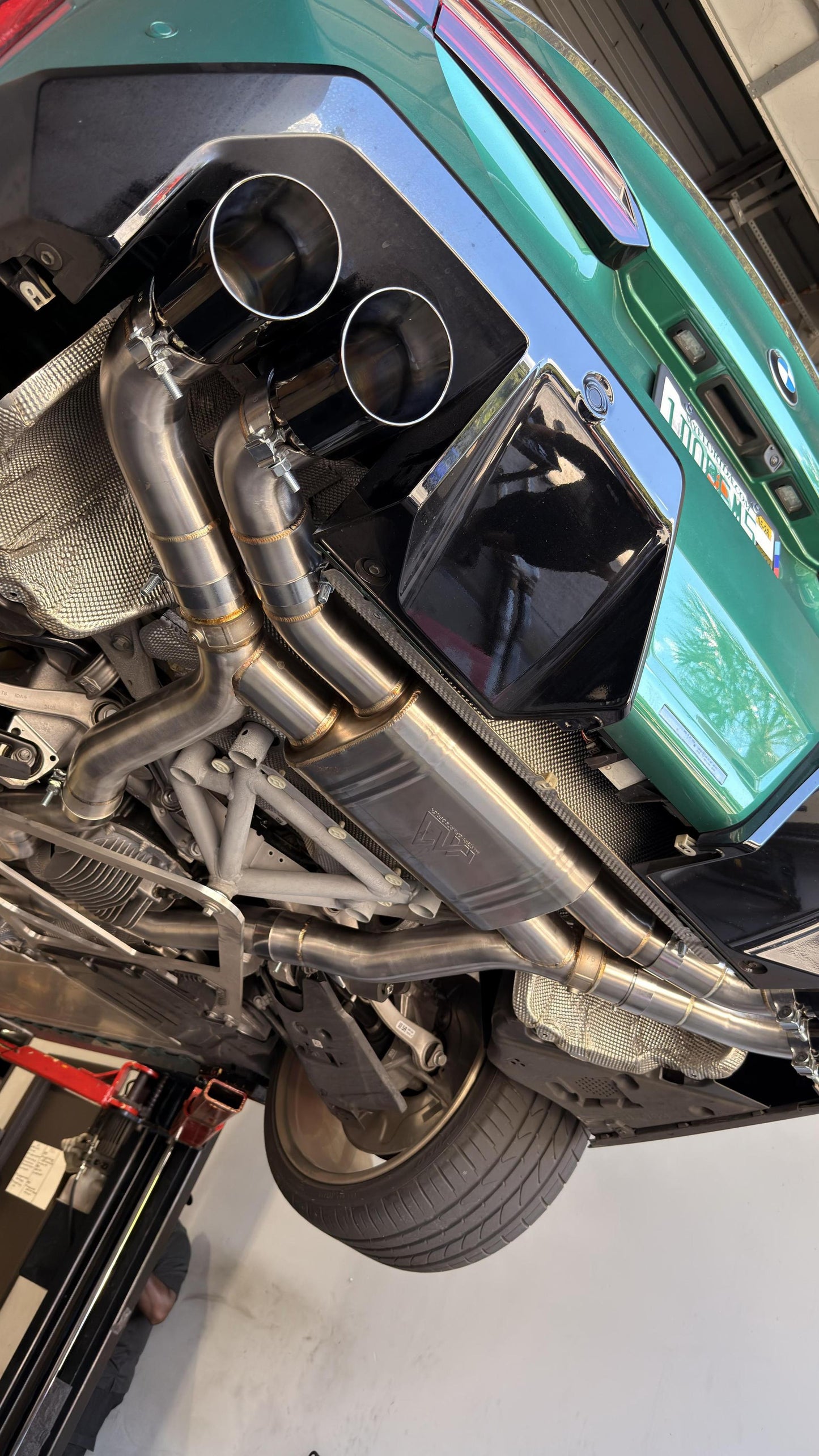 MAD BMW G90 M5 Axle-Back-Exhaust-Silicon Valley Bimmer