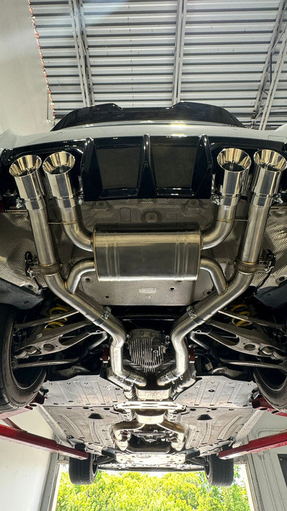 MAD BMW M2 G87 S58 Axle Back Exhaust-Exhaust-Silicon Valley Bimmer