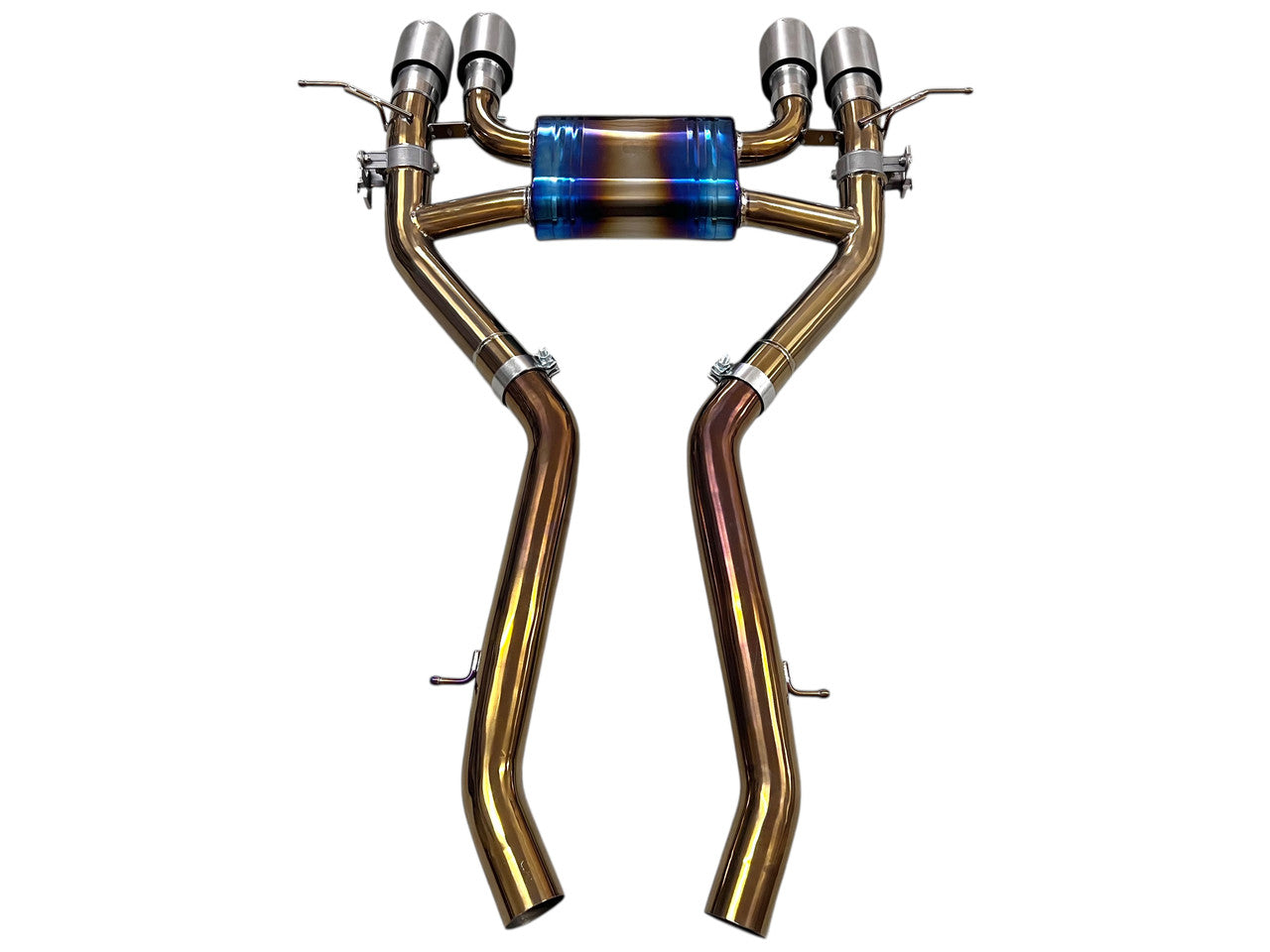 MAD BMW M3 M4 S58 G80 G82 Axle Back Titanium-Exhaust-Silicon Valley Bimmer