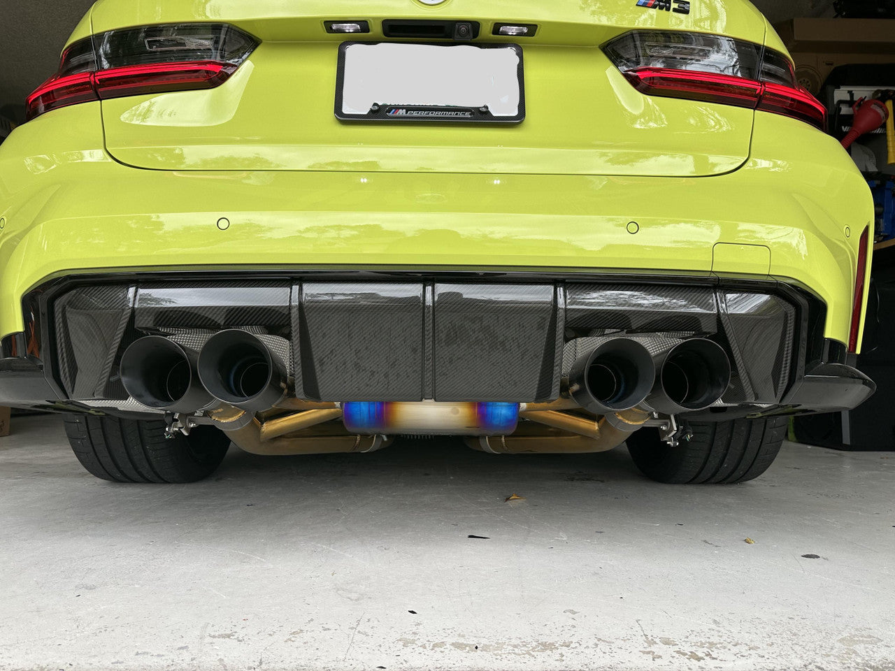 MAD BMW M3 M4 S58 G80 G82 Axle Back Titanium-Exhaust-Silicon Valley Bimmer