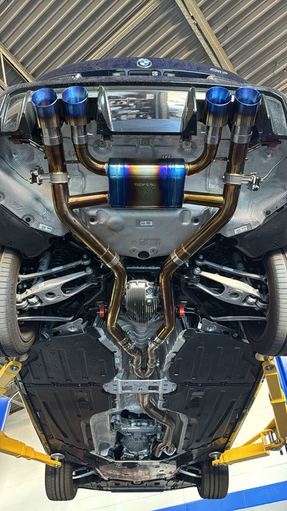 MAD BMW M3 M4 S58 G80 G82 Axle Back Titanium-Exhaust-Silicon Valley Bimmer