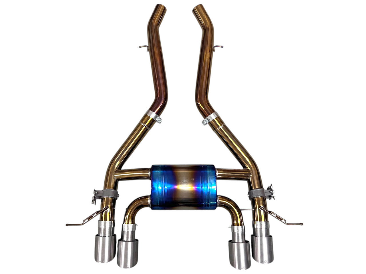 MAD BMW M3 M4 S58 G80 G82 Axle Back Titanium-Exhaust-Silicon Valley Bimmer