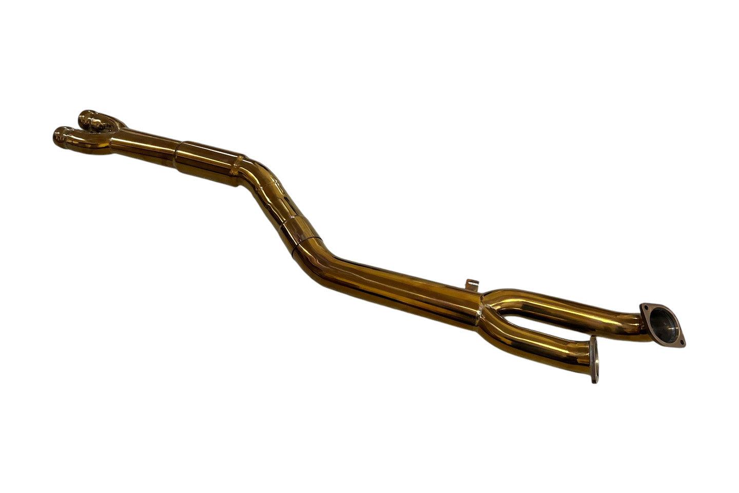 MAD BMW M3 M4 S58 G80 G82 Resonated Single Midpipe Titanium – SVBimmer