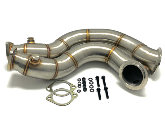MAD BMW N54 Downpipes 135i 1M 335i Rear Wheel Drive-Exhaust-Silicon Valley Bimmer