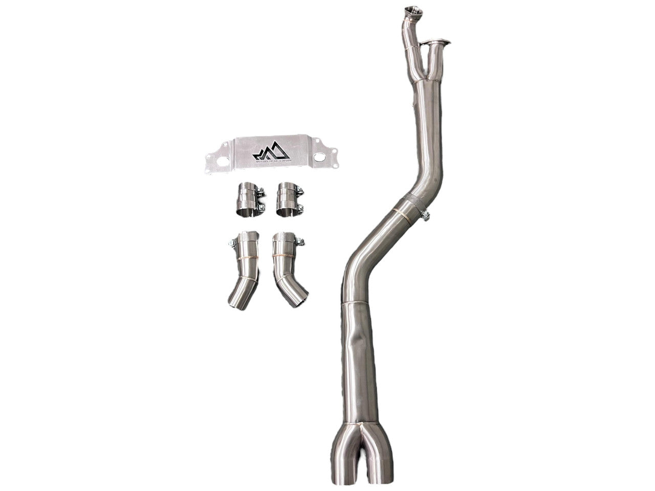 MAD BMW S58 4" Fat Boy Single Midpipe M2 G87-Exhaust-Silicon Valley Bimmer