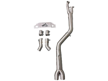 MAD BMW S58 4" Fat Boy Single Midpipe M2 G87-Exhaust-Silicon Valley Bimmer