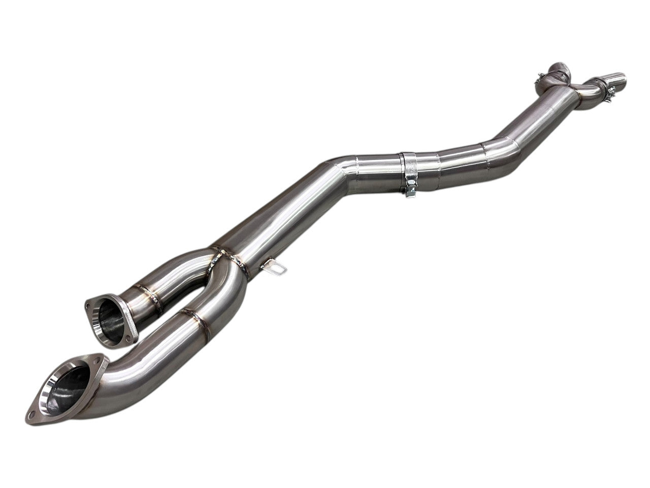 MAD BMW S58 4" Fat Boy Single Midpipe M3 M4 G80 G82-Exhaust-Silicon Valley Bimmer