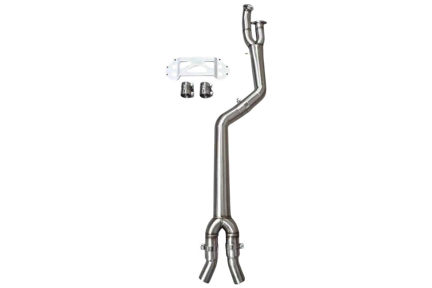 MAD BMW S58 4" Fat Boy Single Midpipe M3 M4 G80 G82-Exhaust-Silicon Valley Bimmer