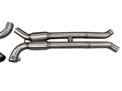 MAD BMW S58 Resonated H-Pipe Midpipe M2 G87-Exhaust-Silicon Valley Bimmer