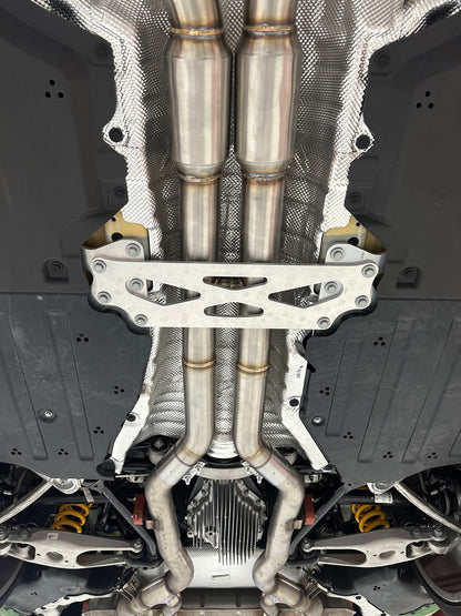 MAD BMW S58 Resonated H-Pipe Midpipe M2 G87-Exhaust-Silicon Valley Bimmer