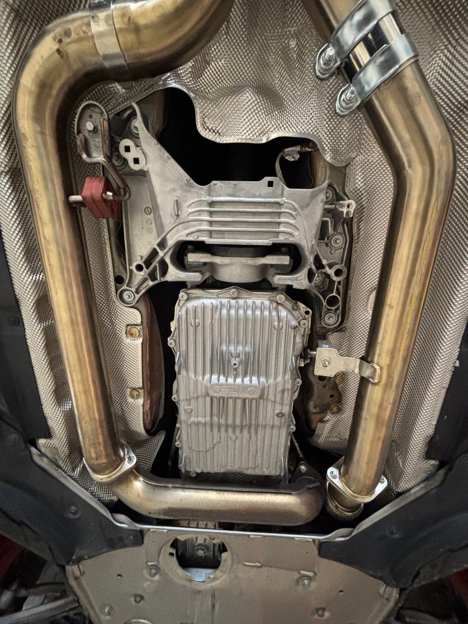 MAD BMW S58 Resonated H-Pipe Midpipe M3 M4 G80 G82 G83-Exhaust-Silicon Valley Bimmer