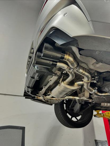 MAD BMW X3M X4M F97 F98 Axle Back Exhaust-Exhaust-Silicon Valley Bimmer