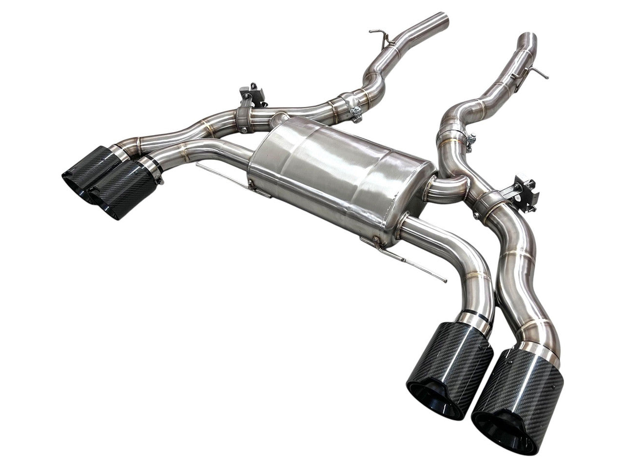 MAD BMW X3M X4M F97 F98 Axle Back Exhaust-Exhaust-Silicon Valley Bimmer