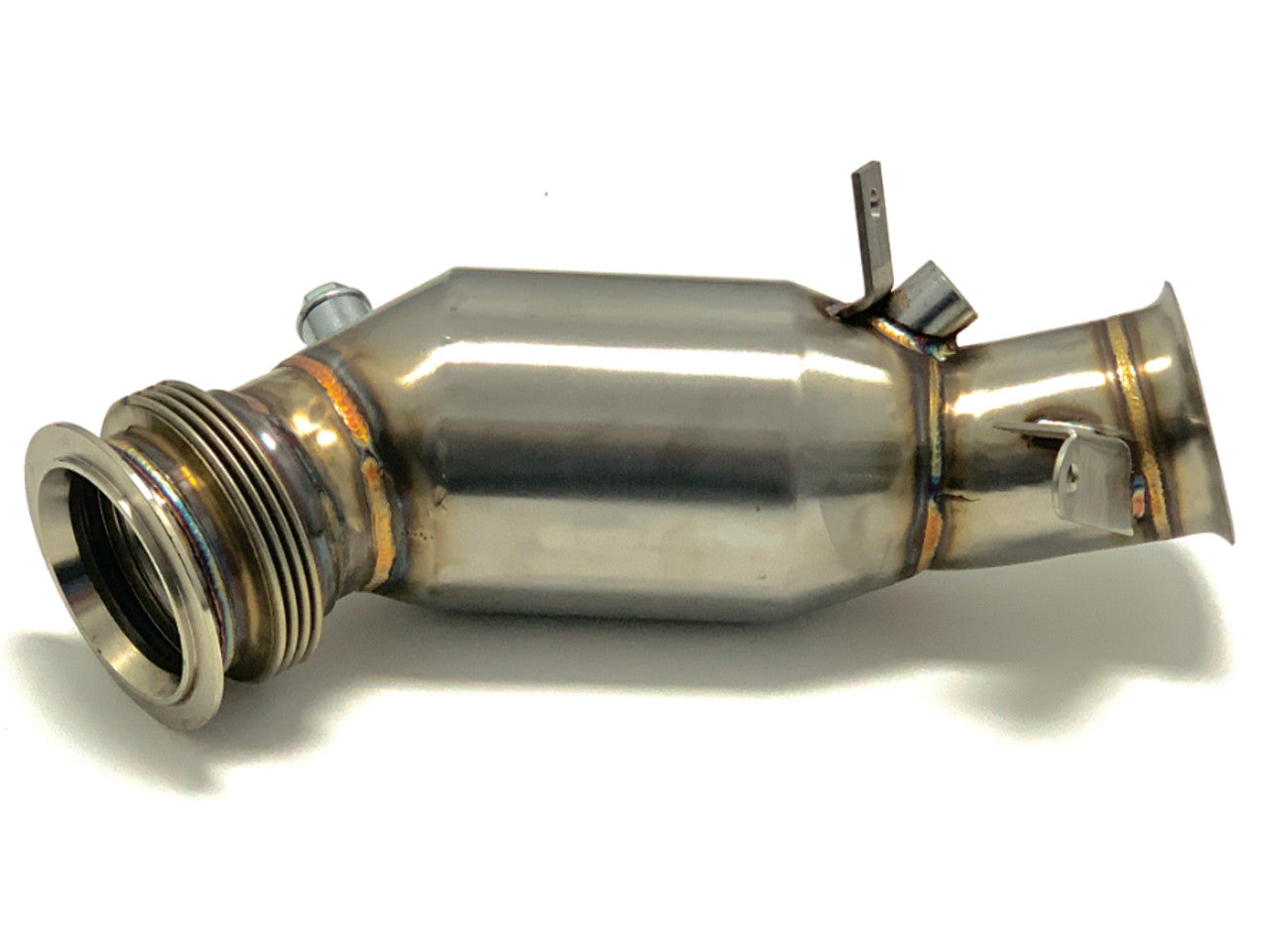 MAD N55 Downpipe W/ Bracket BMW M135 335 3.5"-Exhaust-Silicon Valley Bimmer