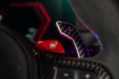 MAED F / G-Chassis Billet Magnetic Shift Paddle Set - V2-Interior-Silicon Valley Bimmer