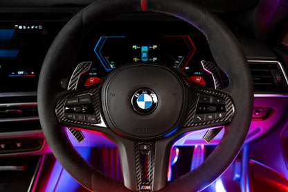 MAED F / G-Chassis Billet Magnetic Shift Paddle Set - V2-Interior-Silicon Valley Bimmer