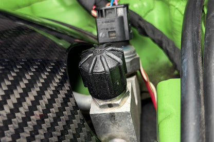 MMX Performance Billet Air Conditioning Caps-Exterior-Silicon Valley Bimmer