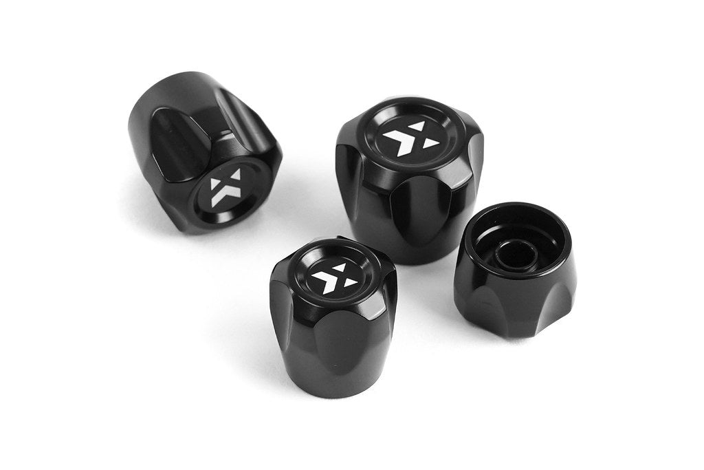 MMX Performance Billet Air Conditioning Caps-Exterior-Silicon Valley Bimmer