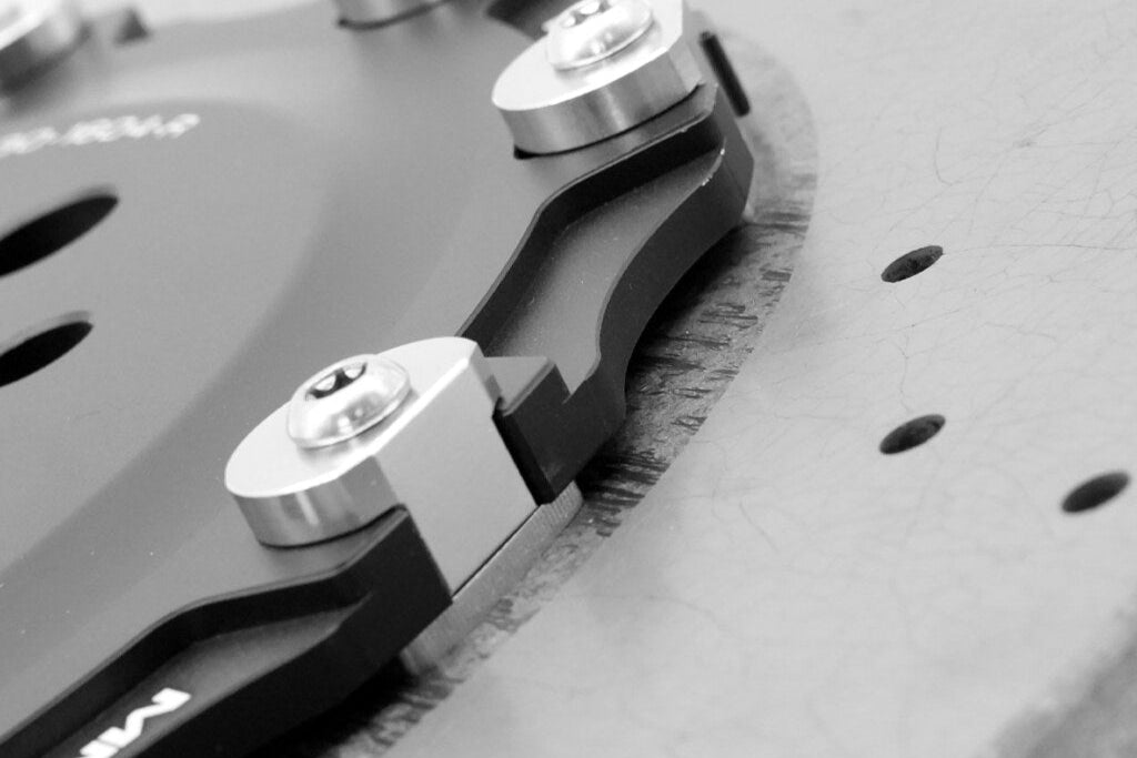 MMX Performance G8X M2 / M3 / M4 2-Piece Floating Carbon Ceramic Rotor Conversion - Rear 370x24mm-Brakes-Silicon Valley Bimmer