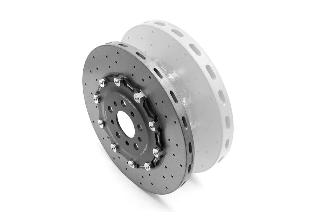 MMX Performance G8X M2 / M3 / M4 2-Piece Floating Carbon Ceramic Rotor Conversion - Rear 370x24mm-Brakes-Silicon Valley Bimmer
