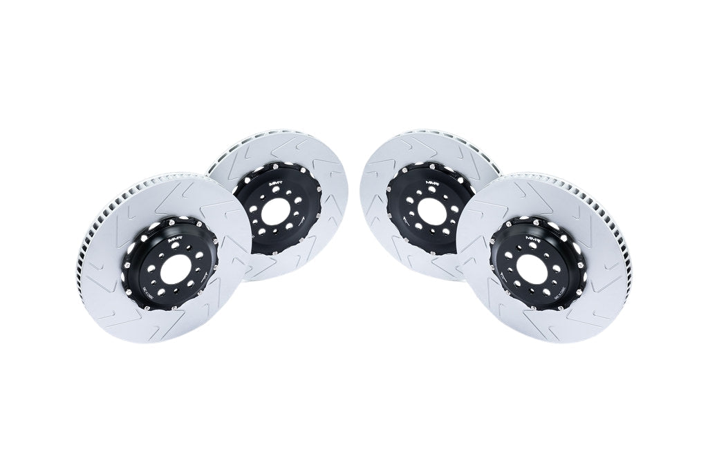 MMX Performance G8X M2 / M3 / M4 2-Piece Floating Rotor Set - Front 380x36mm-Brakes-Silicon Valley Bimmer