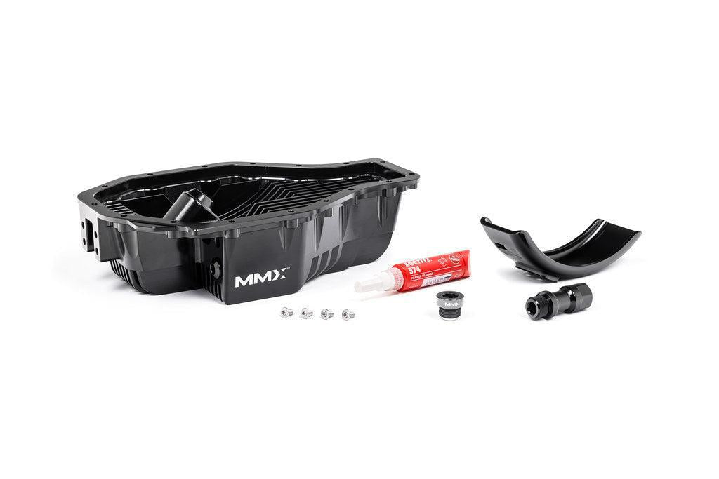 MMX Performance G8X M2 / M3 / M4 High-Capacity Baffled Differential Sump / Oil Pan-Drivetrain-Silicon Valley Bimmer