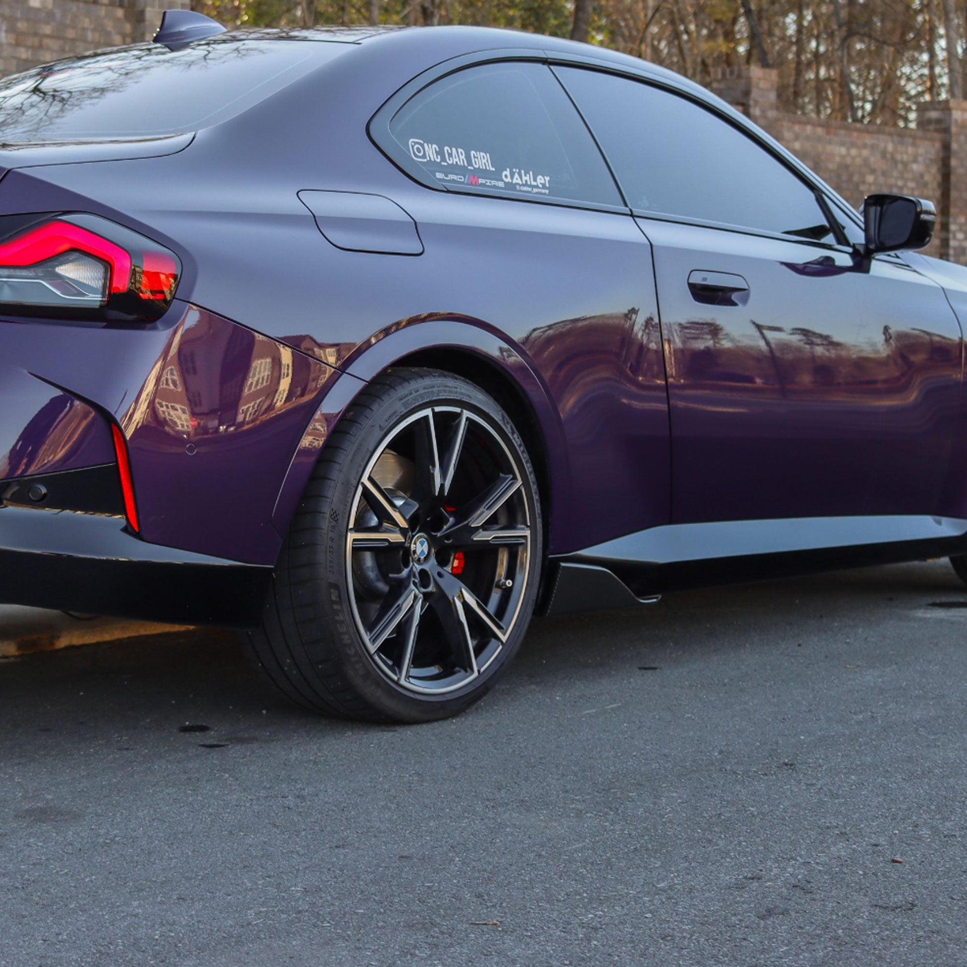 MP Designed G42 Carbon Fiber Side Skirts Splitters-Exterior-Silicon Valley Bimmer