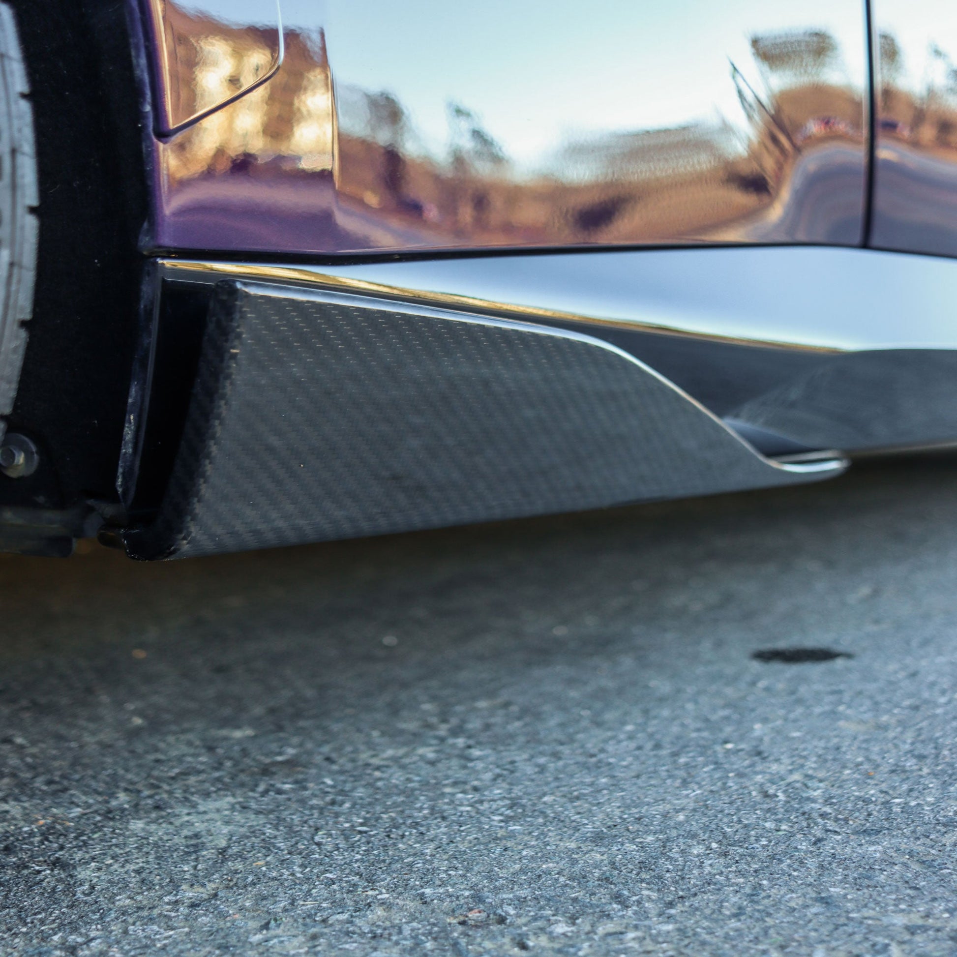 MP Designed G42 Carbon Fiber Side Skirts Splitters-Exterior-Silicon Valley Bimmer