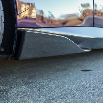 MP Designed G42 Carbon Fiber Side Skirts Splitters-Exterior-Silicon Valley Bimmer