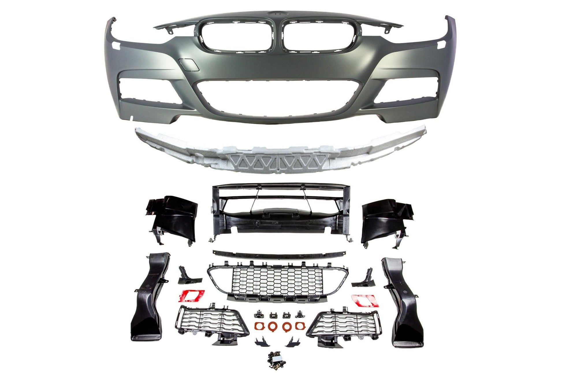 MS Designed F30 Air Front Bumper-Exterior-Silicon Valley Bimmer