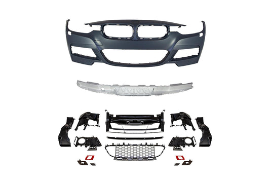 MS Designed F30 Fog Front Bumper-Exterior-Silicon Valley Bimmer