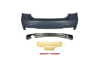 MS Designed F30 Rear Bumper-Exterior-Silicon Valley Bimmer
