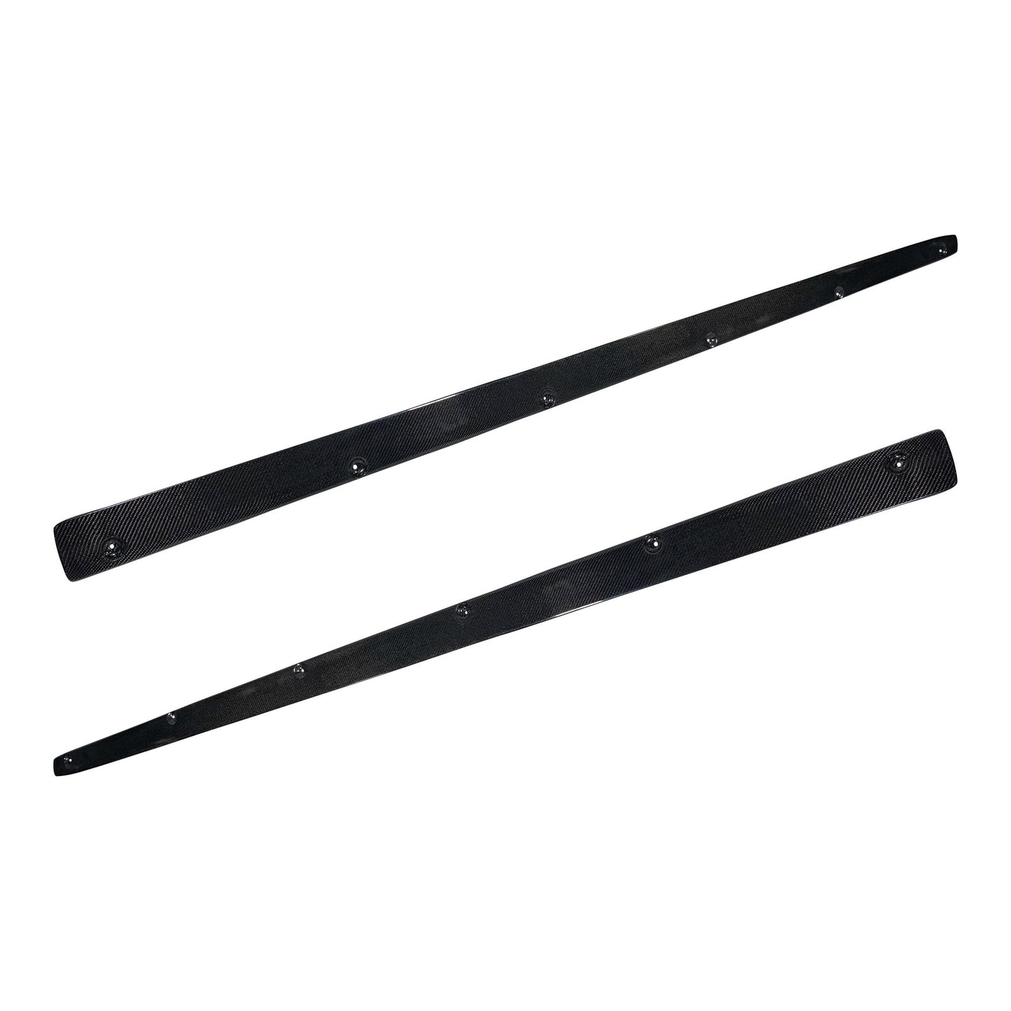 MS Designed F32 Carbon Fiber Side Skirt Extensions-Exterior-Silicon Valley Bimmer